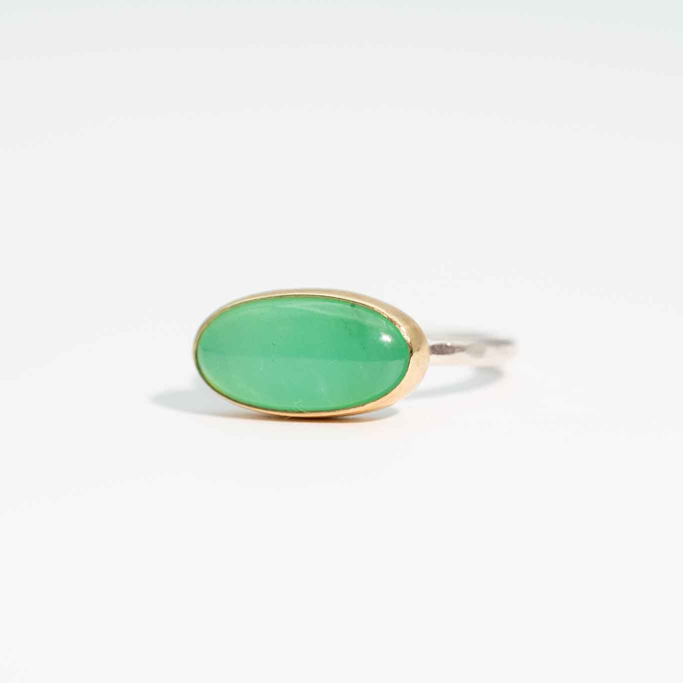 Australian Chrysoprase Ring