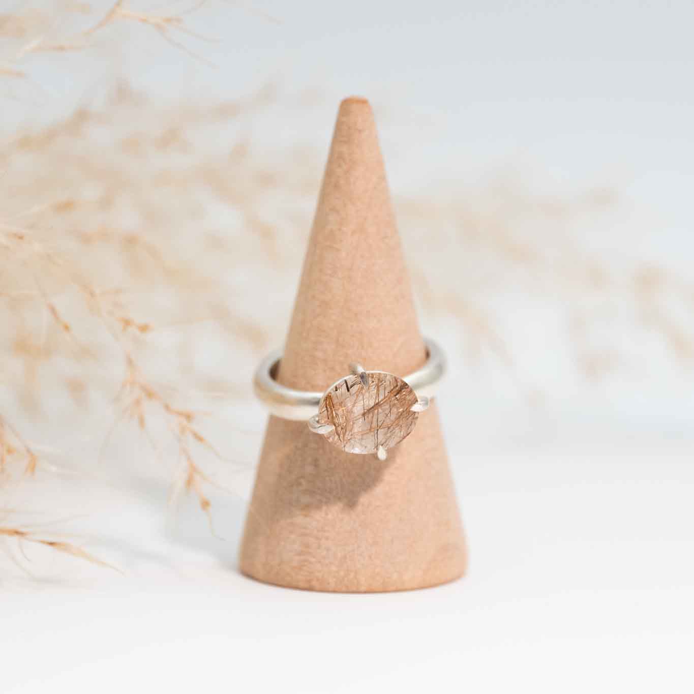 Copper Rutile Ring
