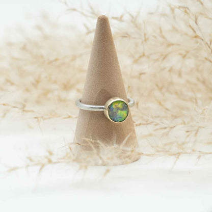 Green &amp; Gold Ring