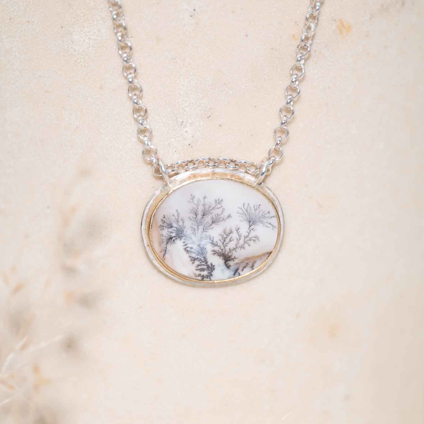 Snow Forest Necklace