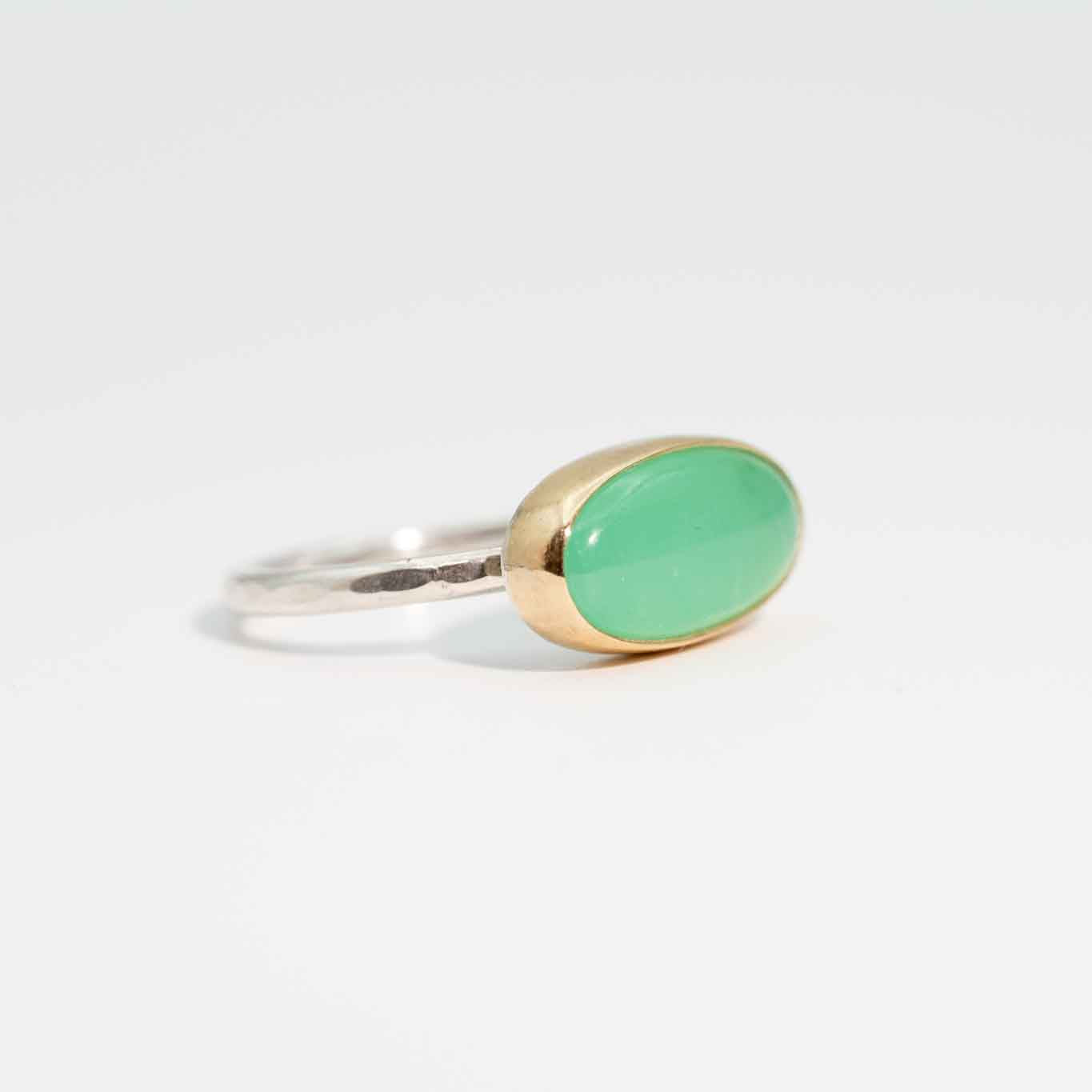 Australian Chrysoprase Ring